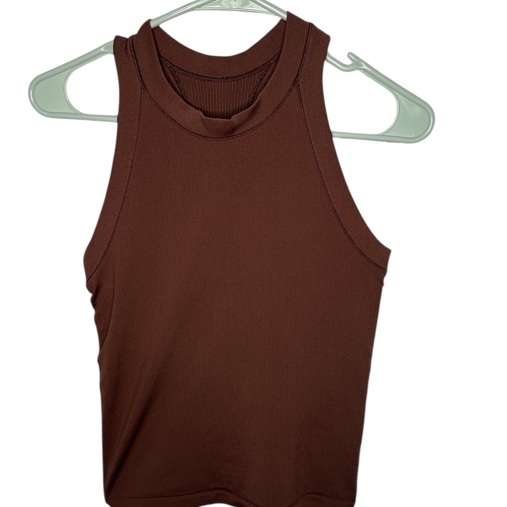 Athleta Chocolate Brown Tank Top